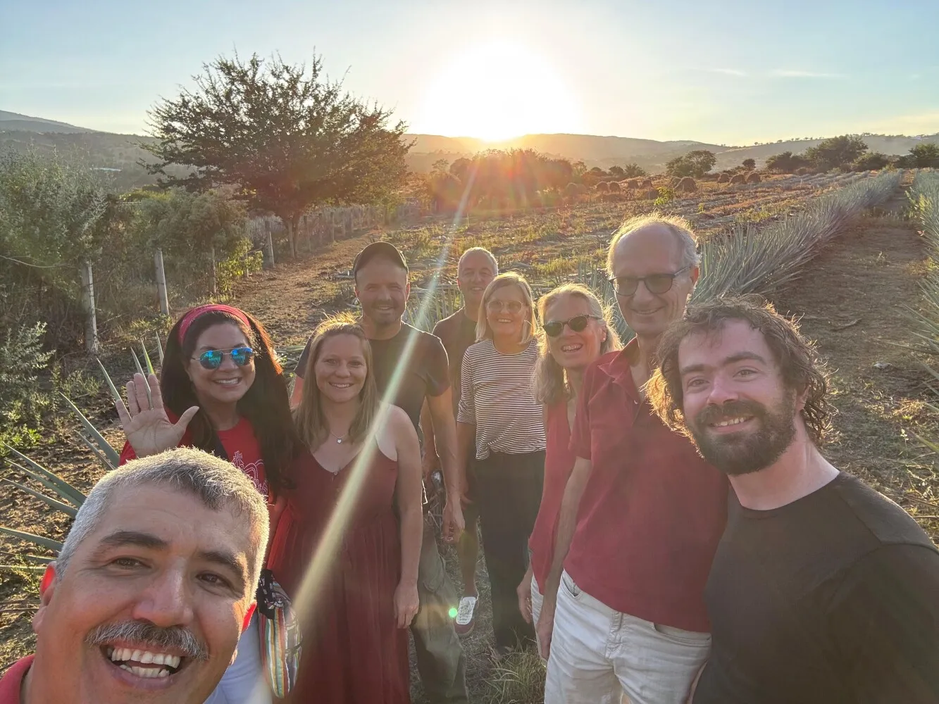 The tour crew