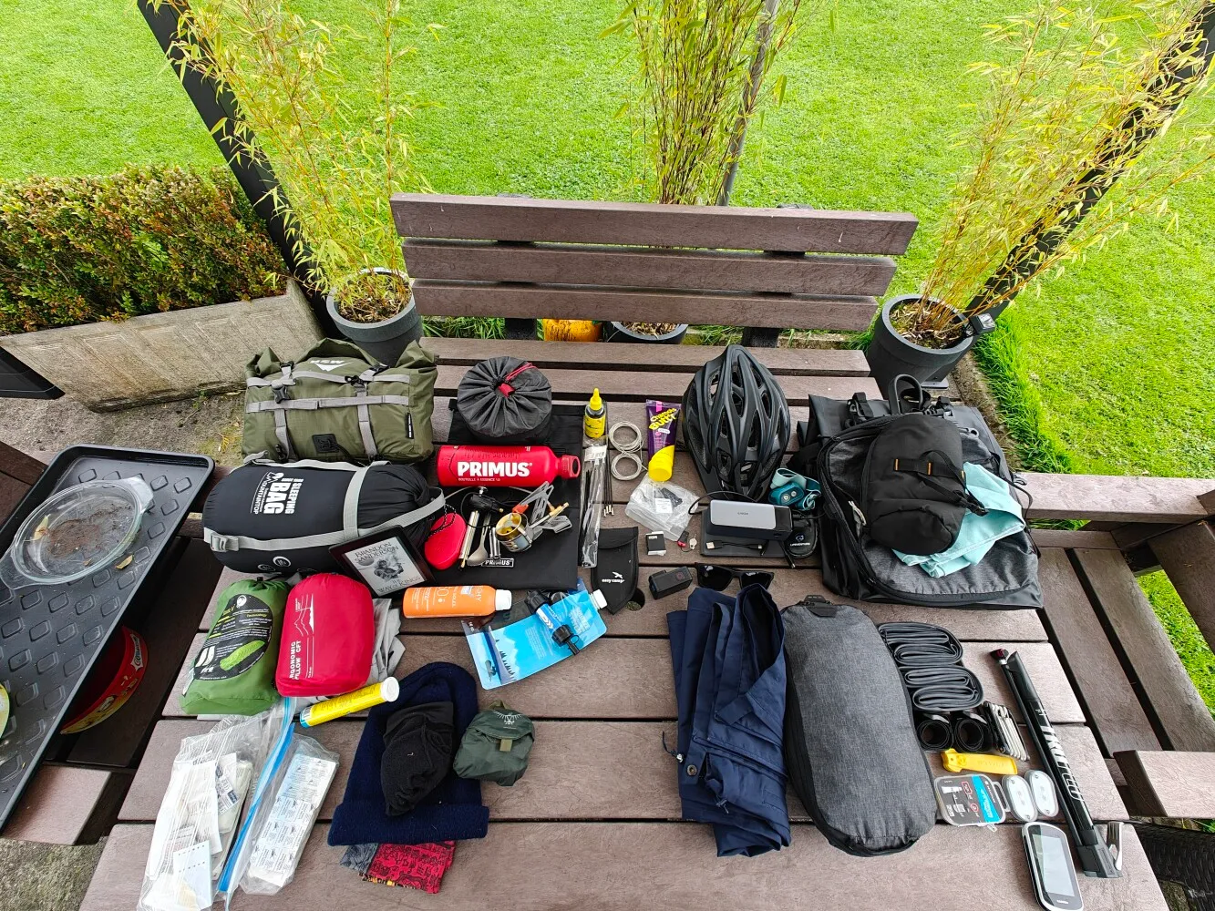 The gear. Or most of it at least.