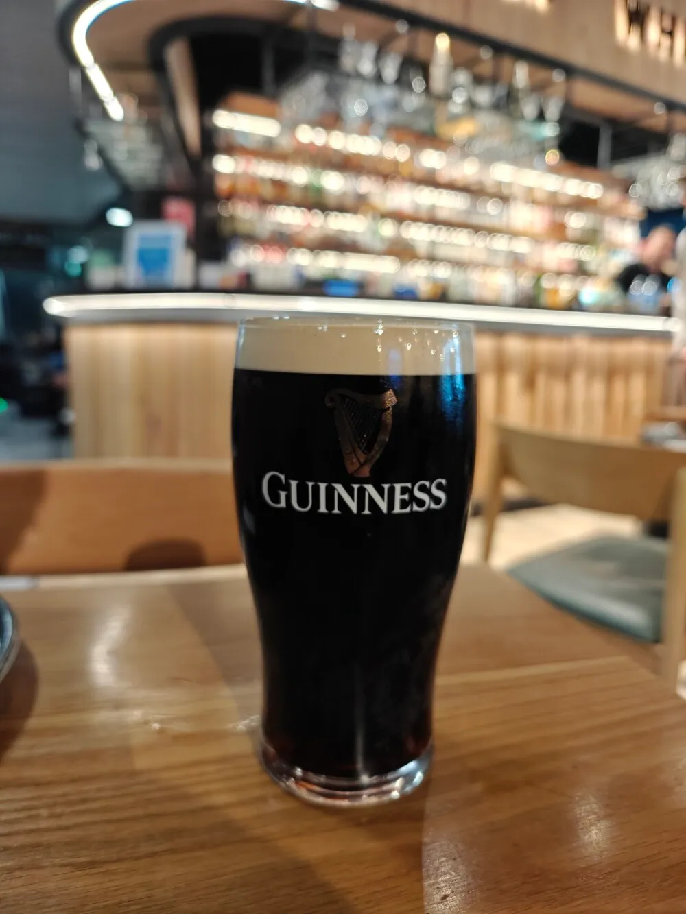 Last pint of Guinness for a while!