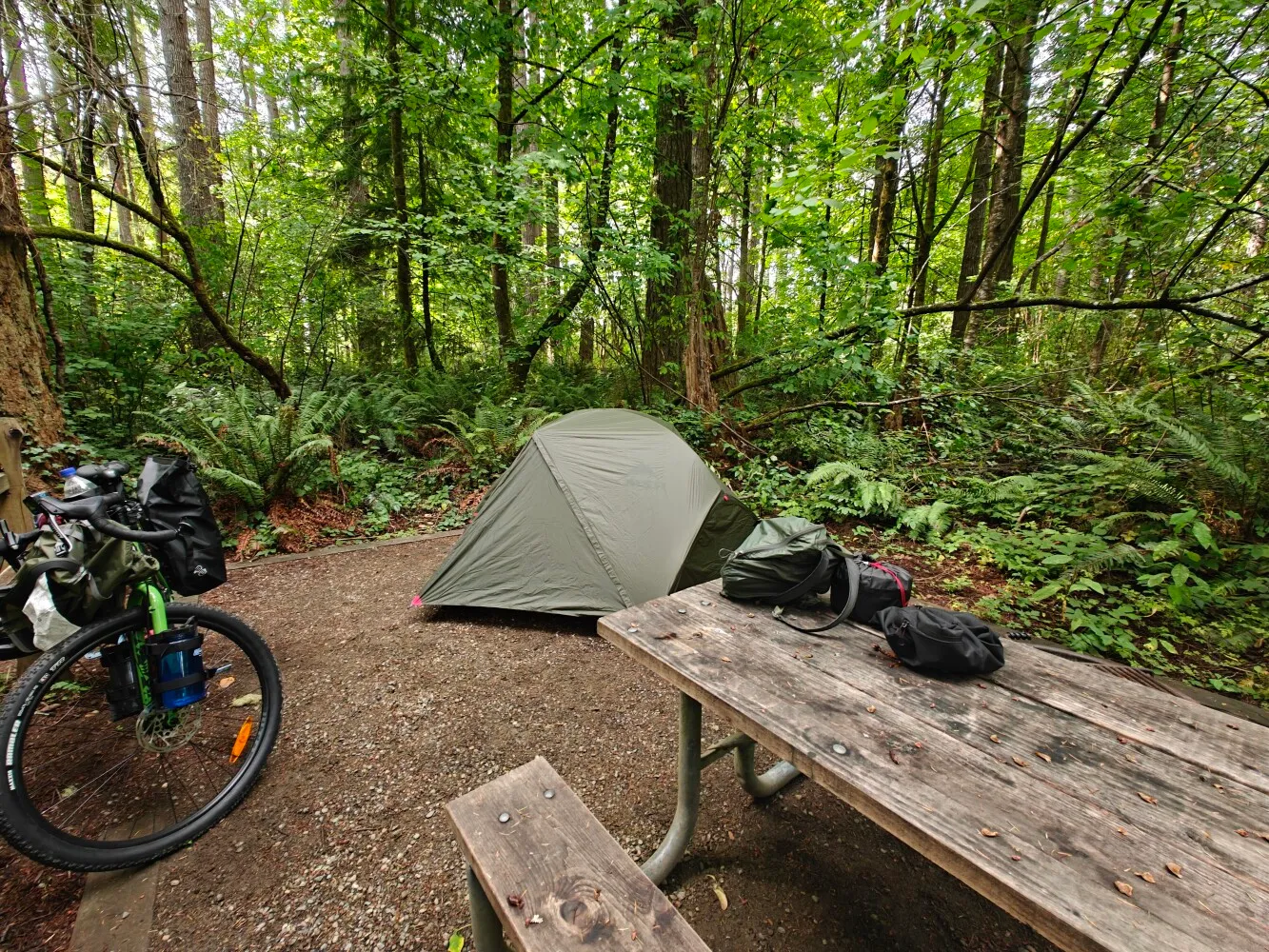 First camp... Before they moved me