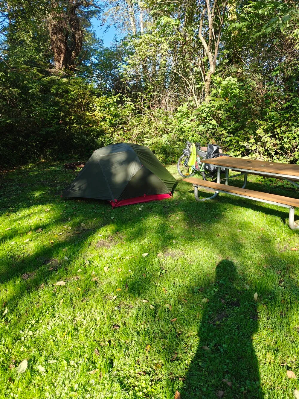 Camp for tonight