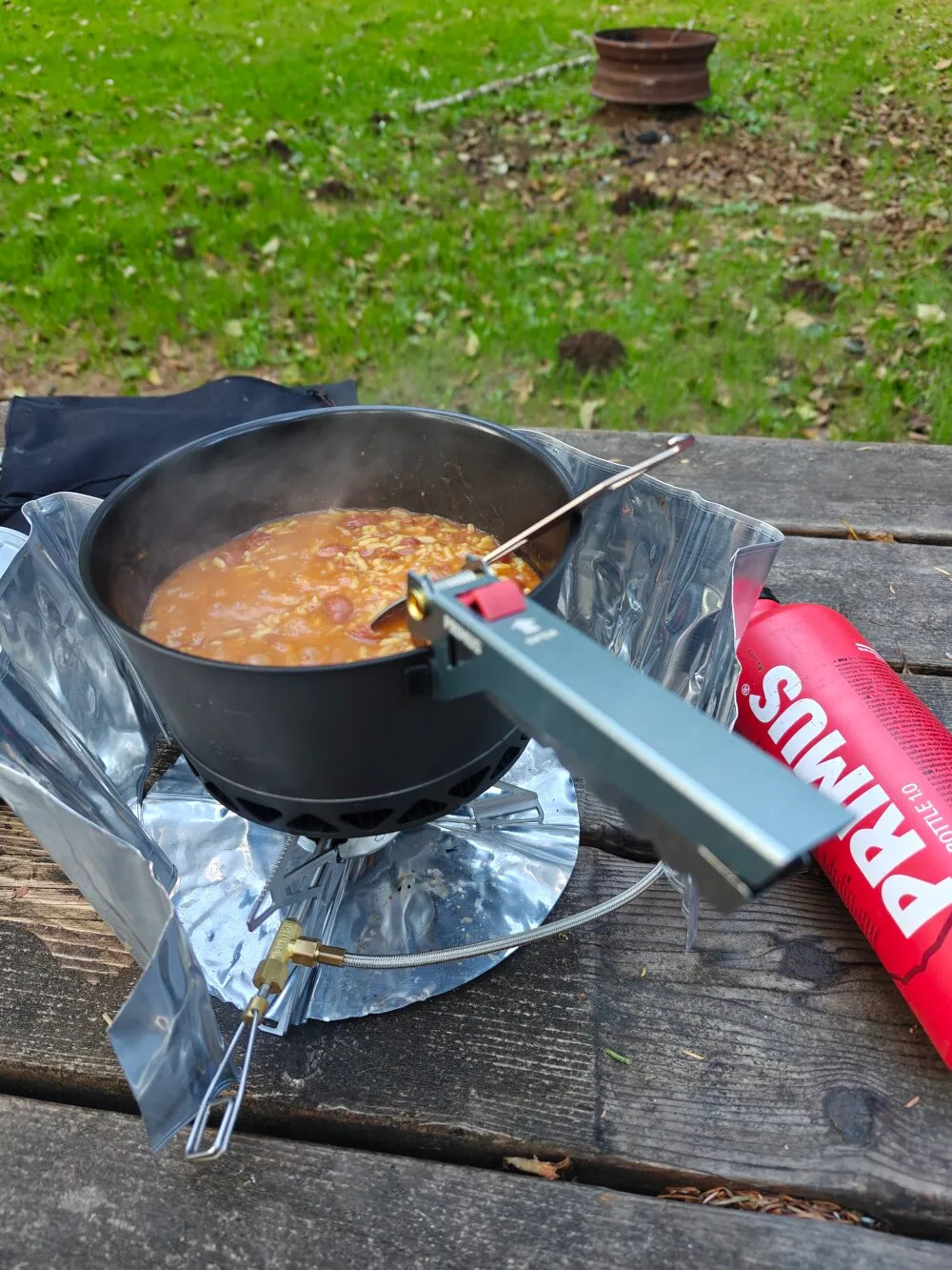 Camp cooking