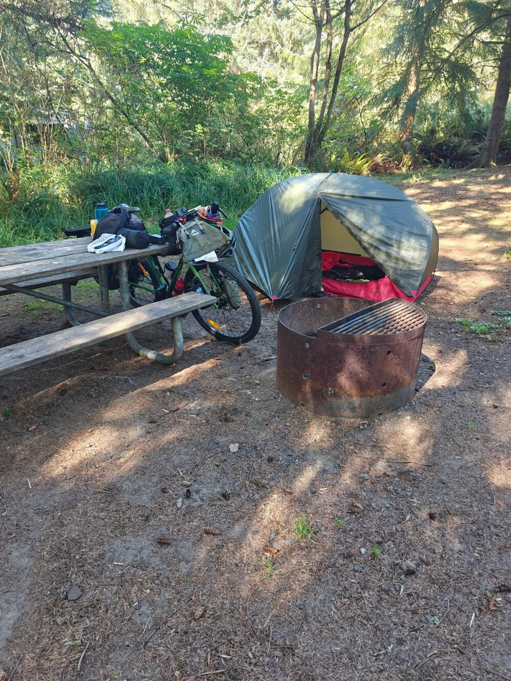 Camp for tonight