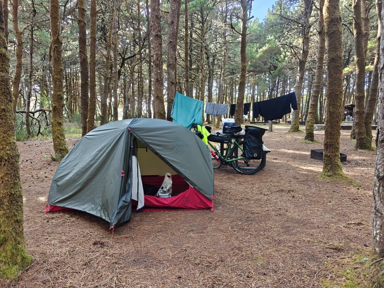 Camp for tonight.