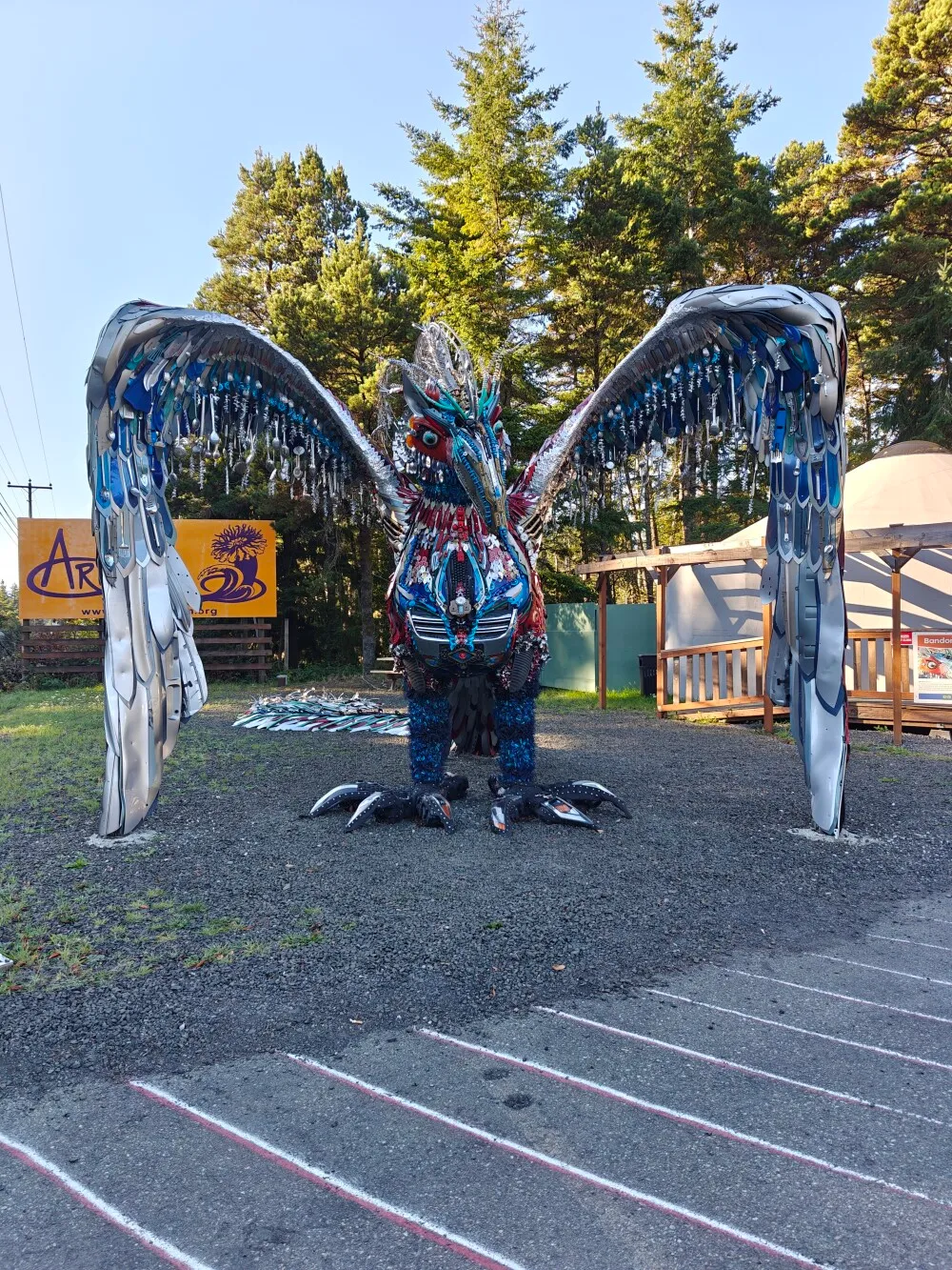 Phynix made from recycled stuff
