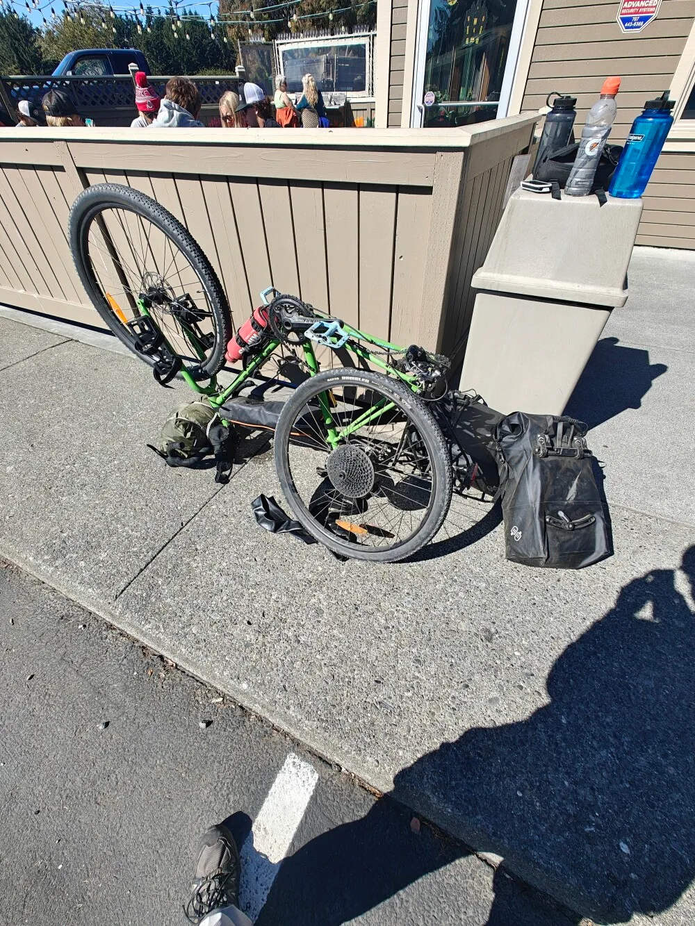 Another puncture