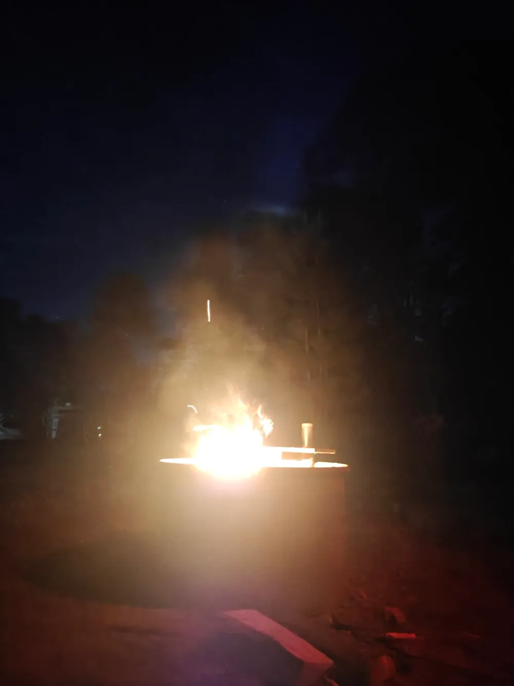 Camp fire