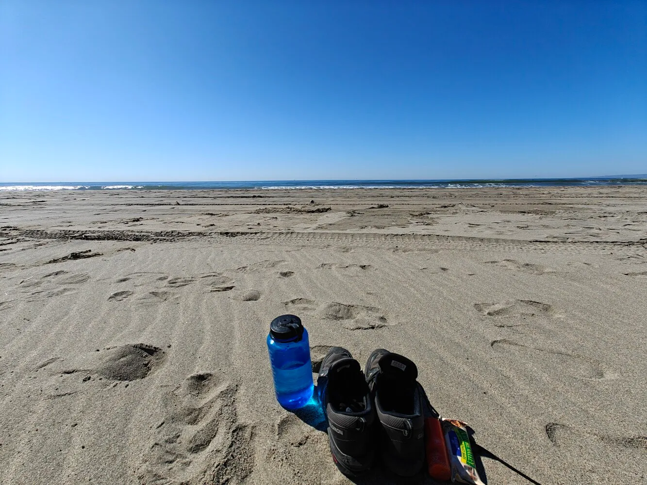 Reluctantly had to lie on a beach for a few hours