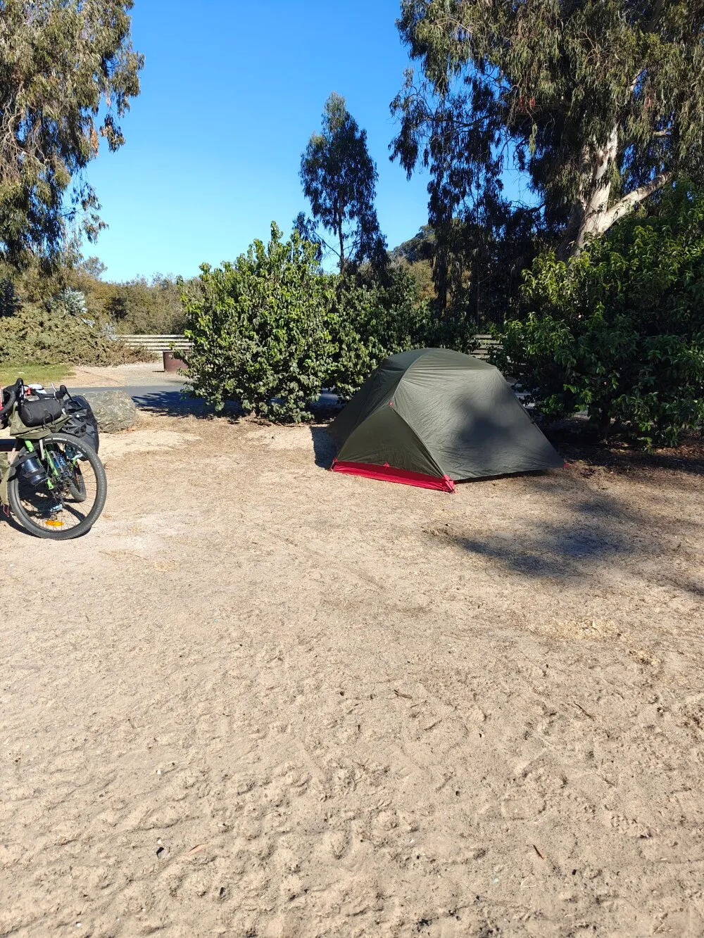 Camp for tonight