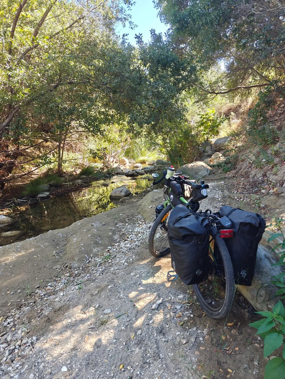 Riverbed clearing