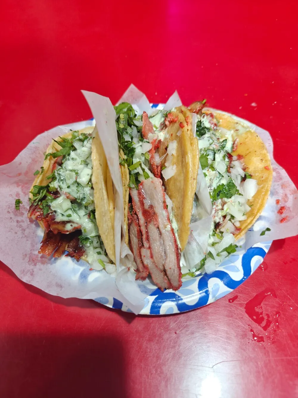 Tacos! There will be lots more of those as I head into Mexico