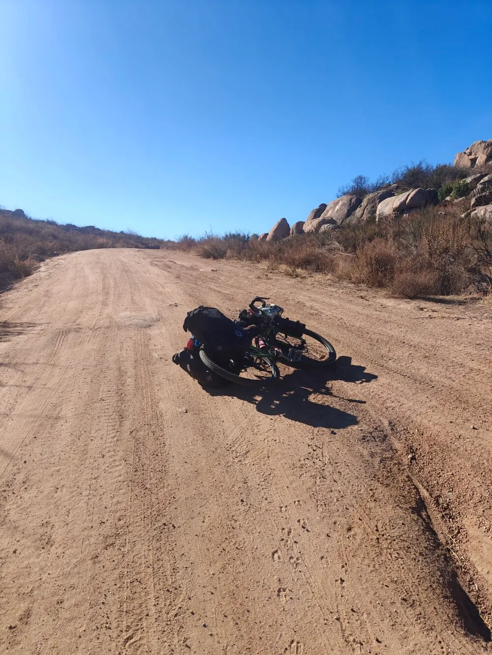 The begining of the wilderness of Baja