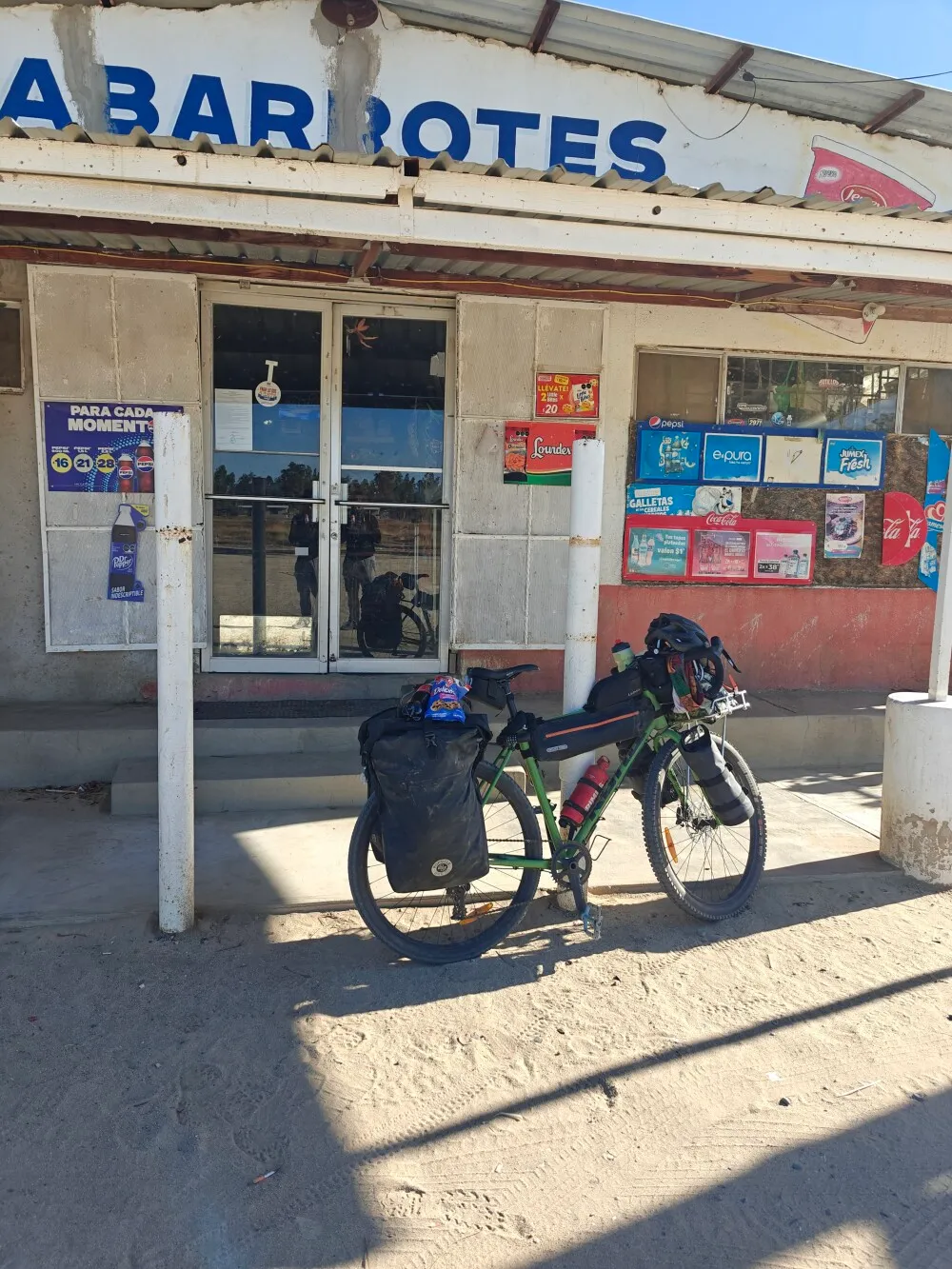 First shop in 2 days. I bought a coke, a bag of cookies and a yougart drink