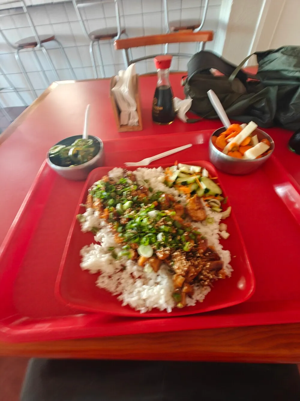 Forgot to take pics today. But this was diner.