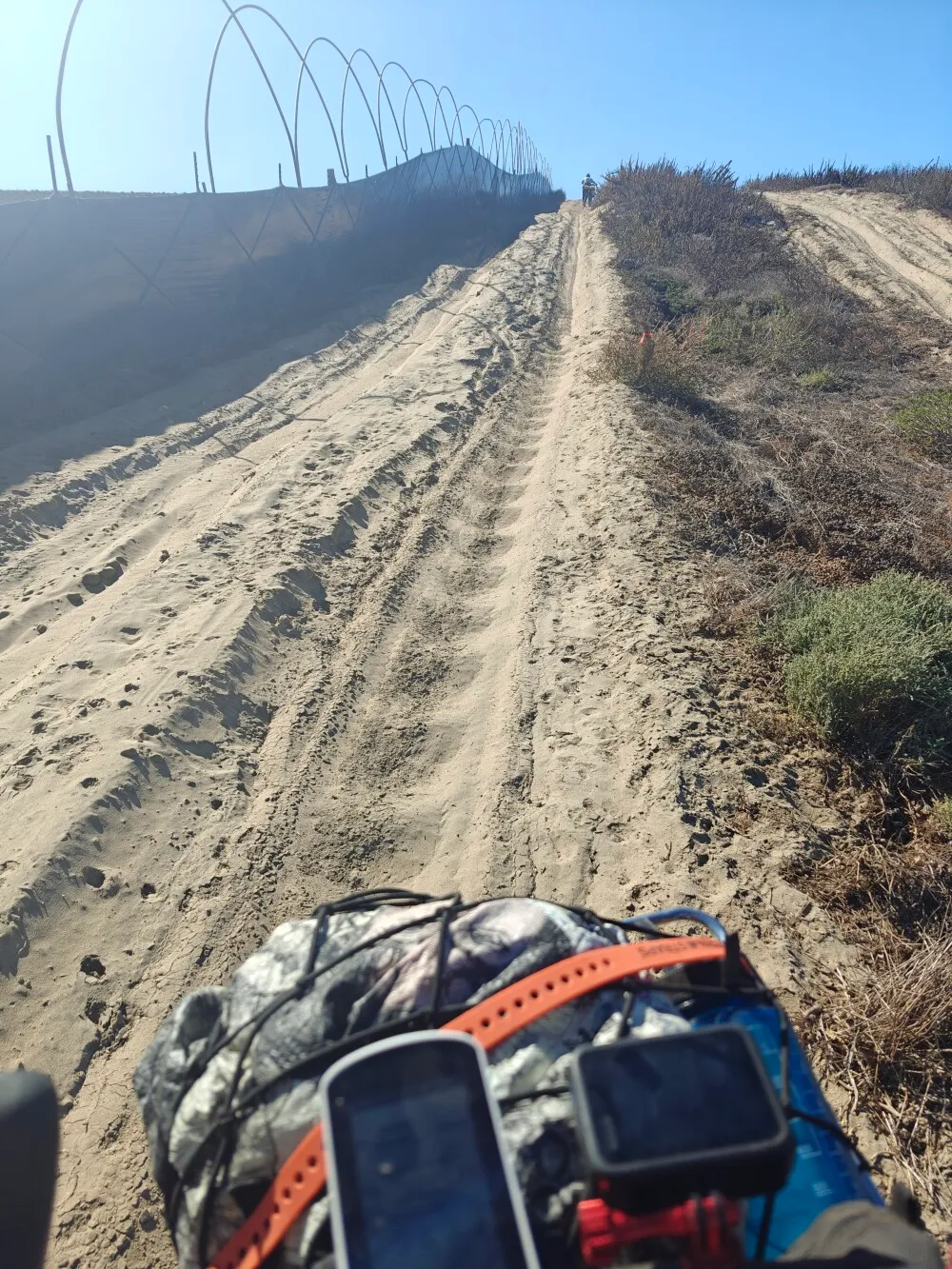 And more sand