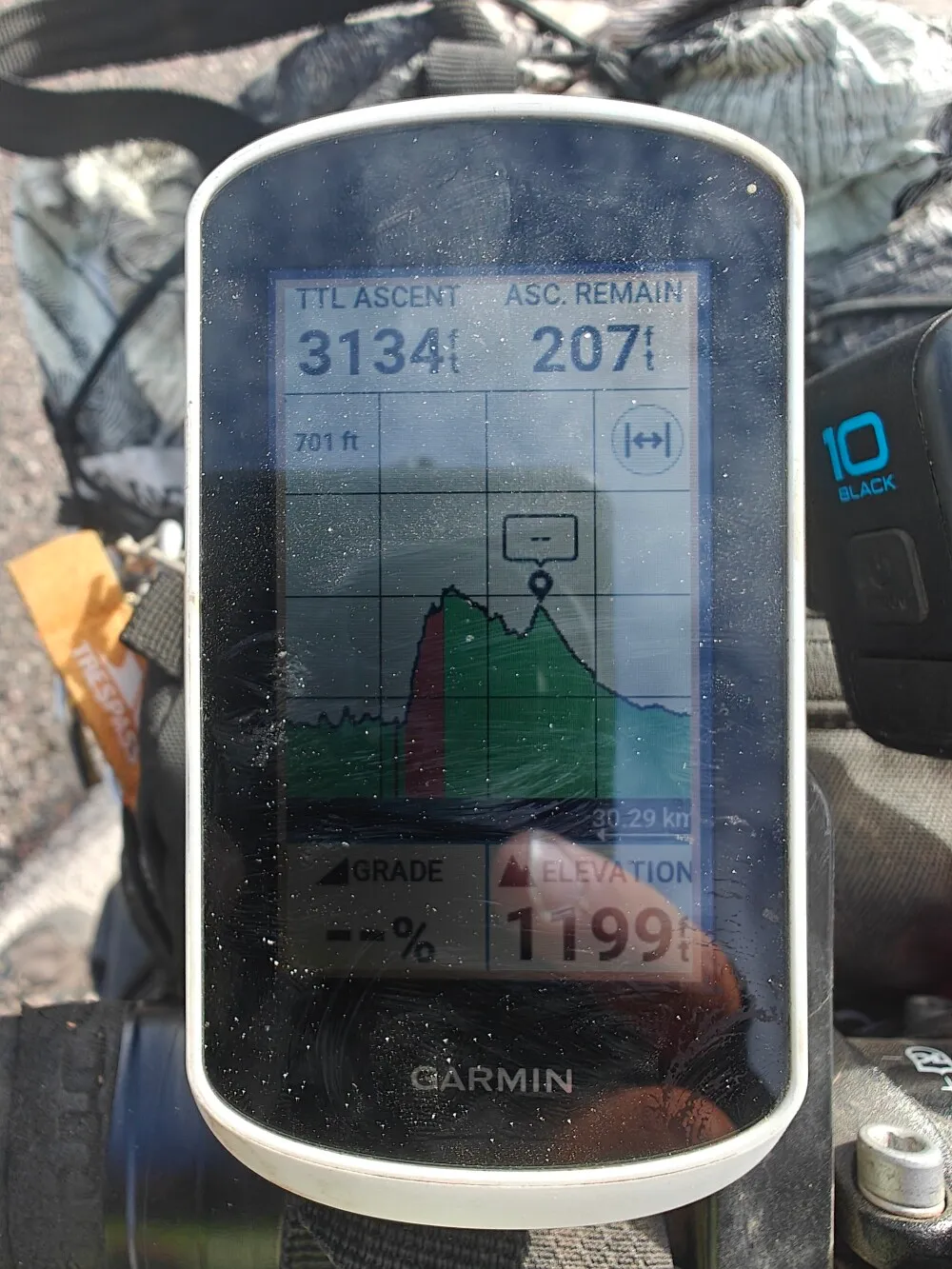 Reward for all the climbing!