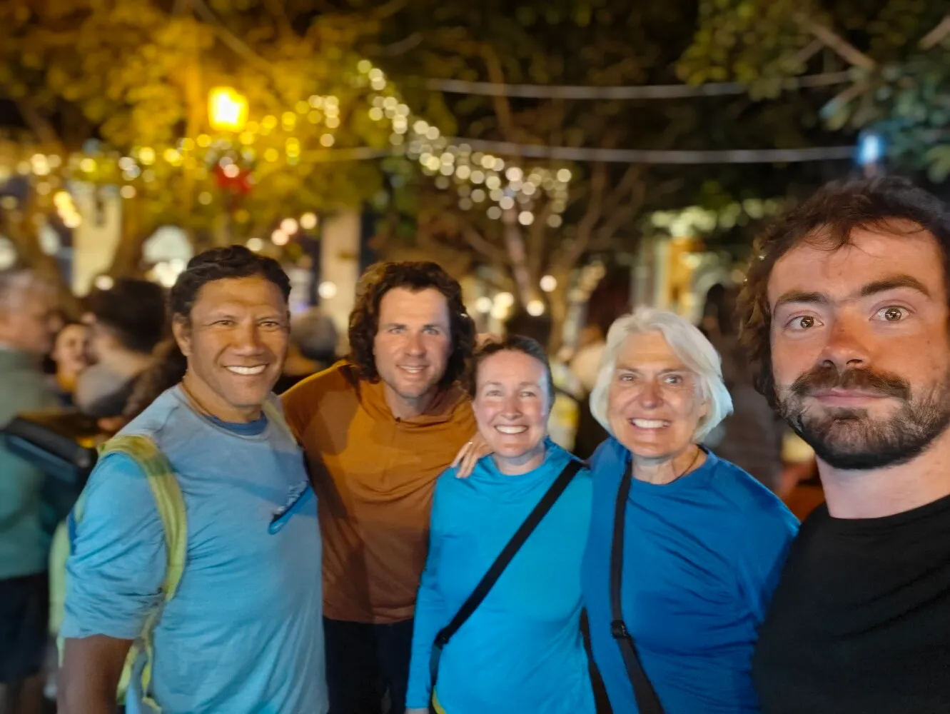 Bike crew that I had met in La Paz previously