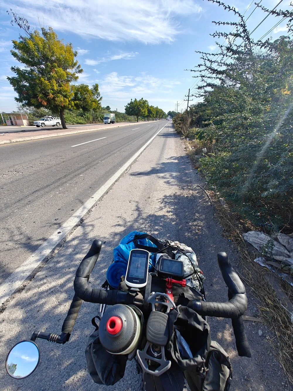 On road again