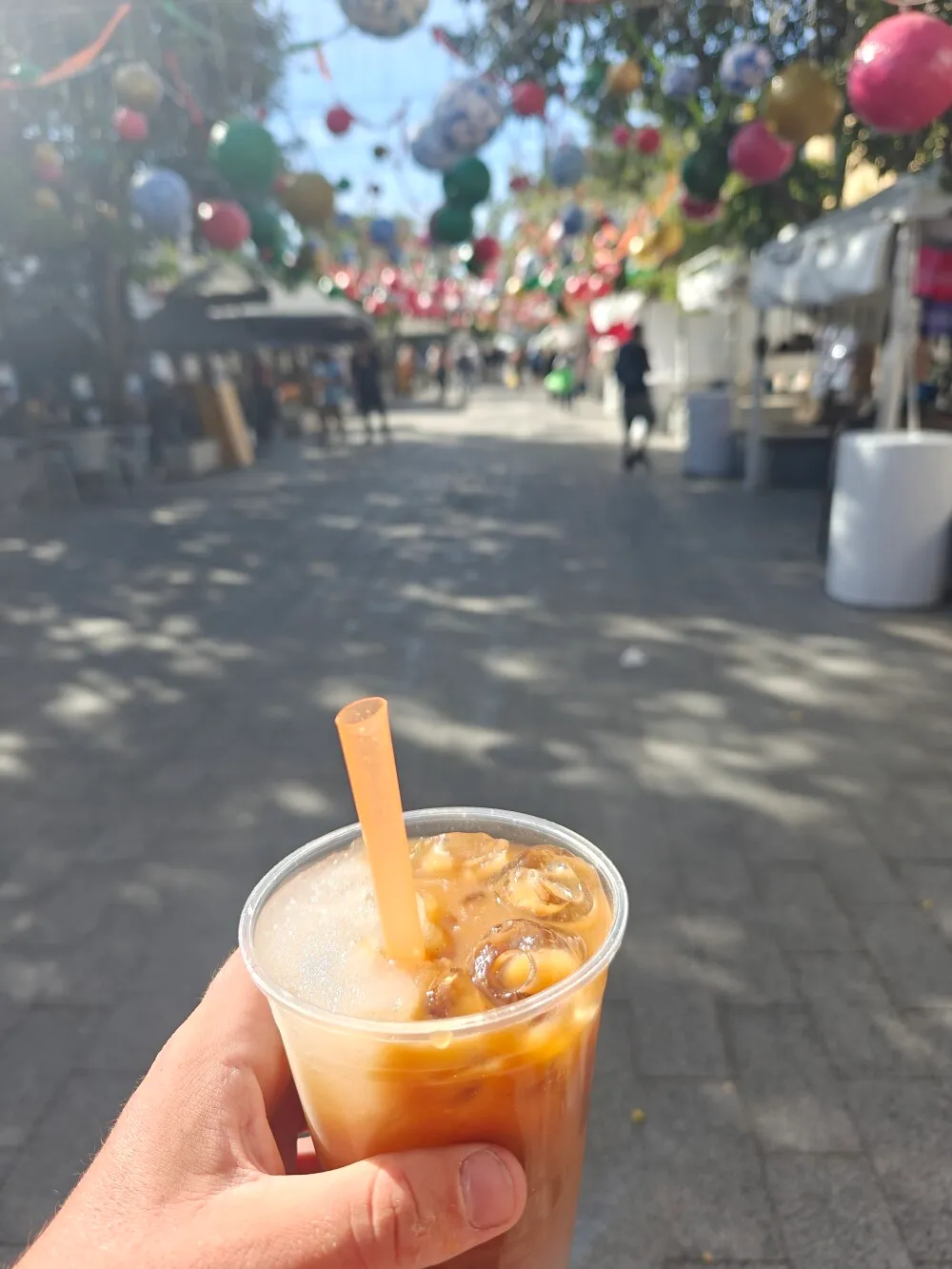 A traditional drink called Tejuino