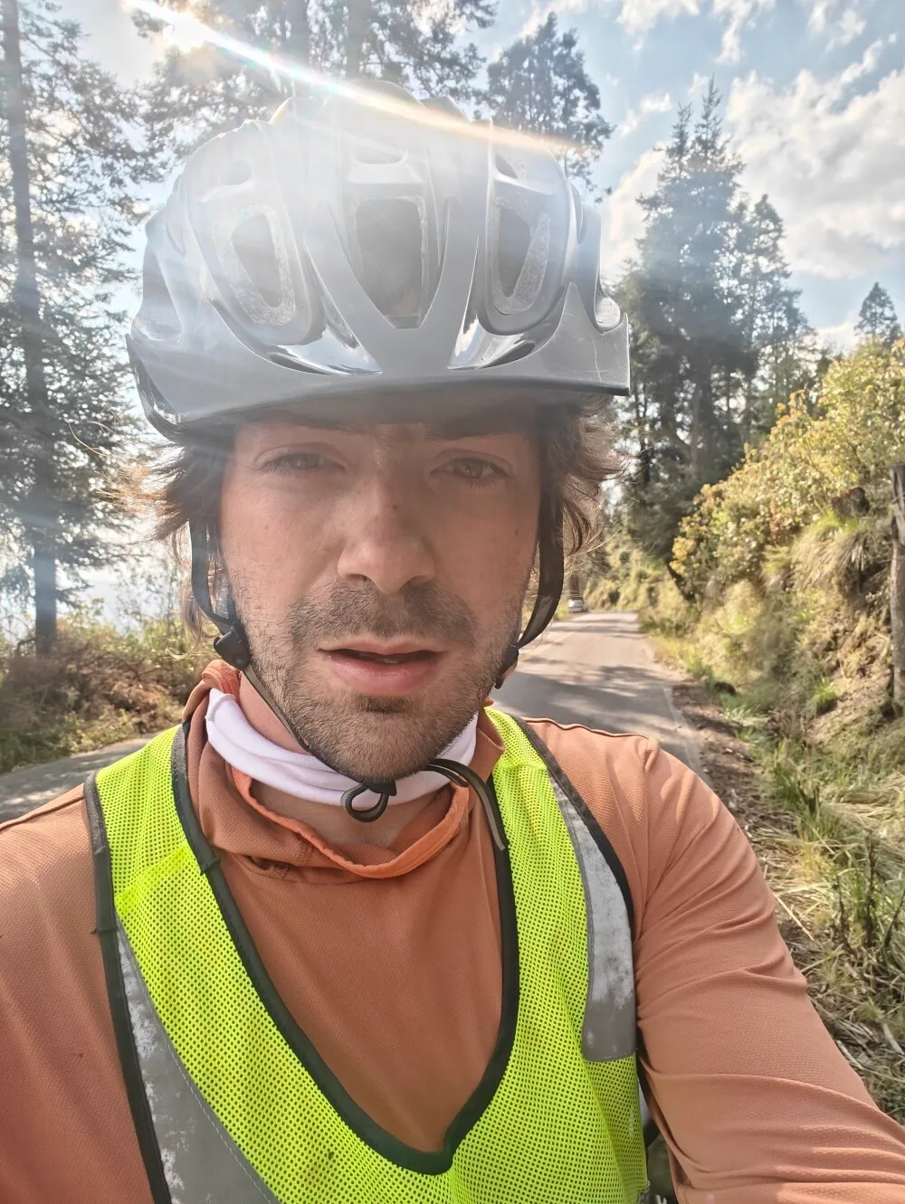 Climb getting tough.