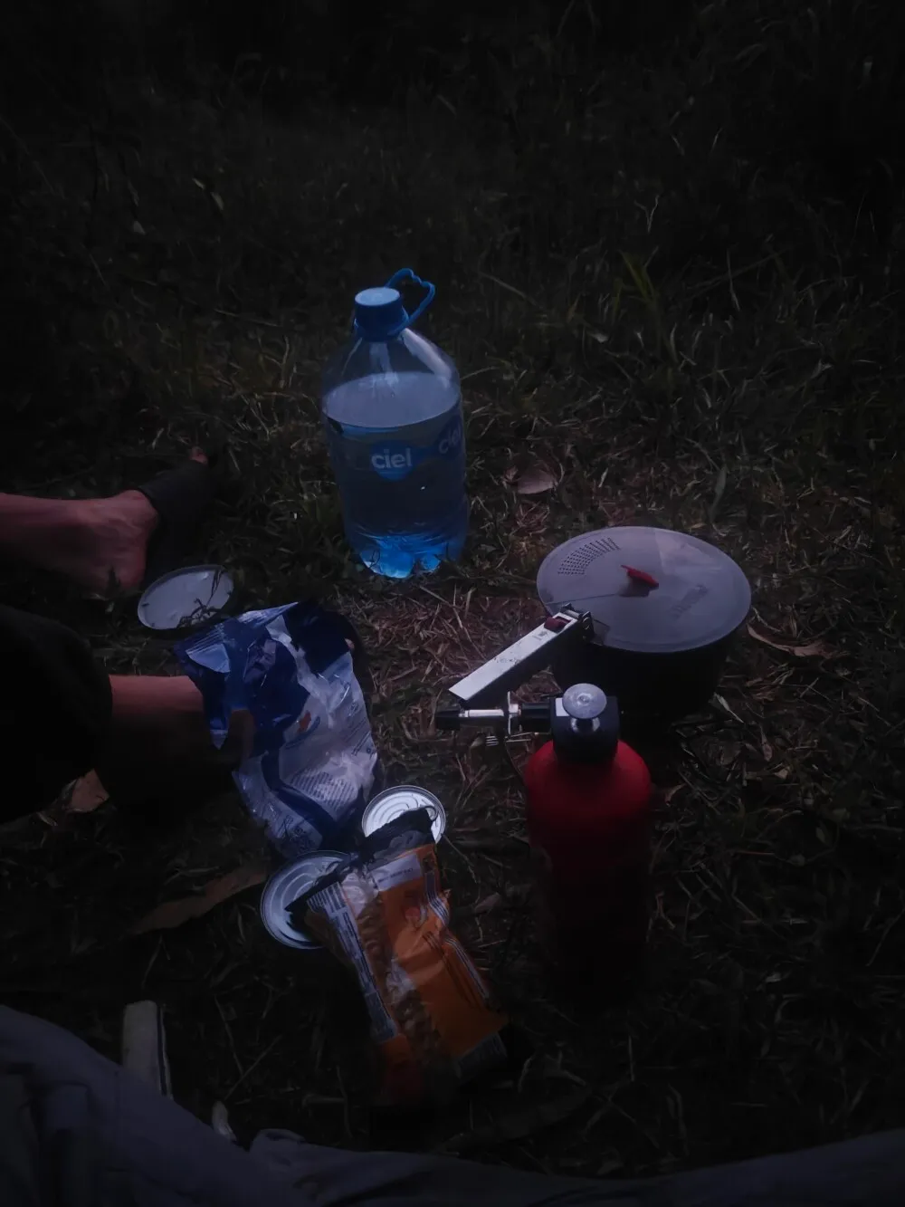 Camp dinner