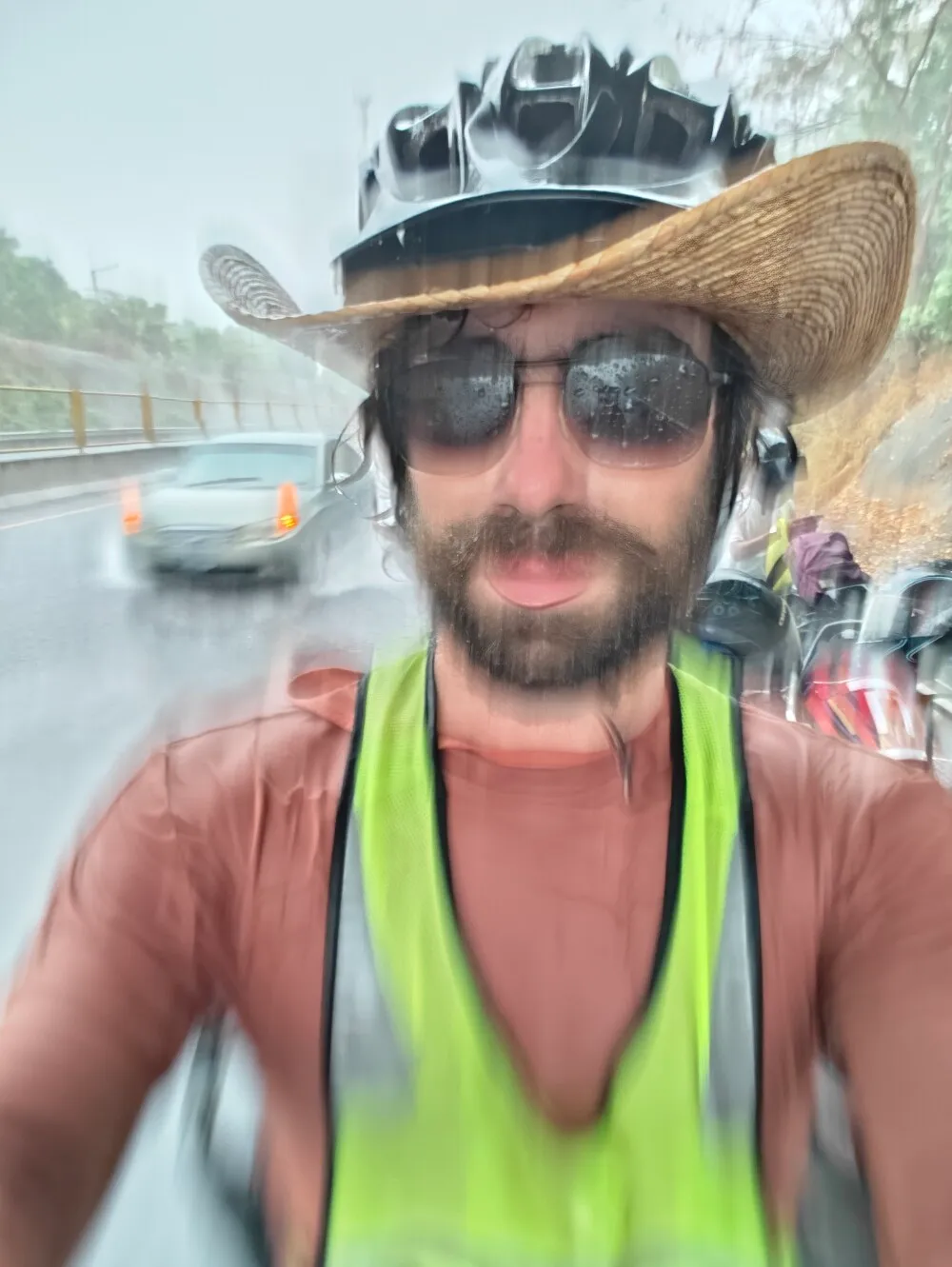 And then continue battling the rain