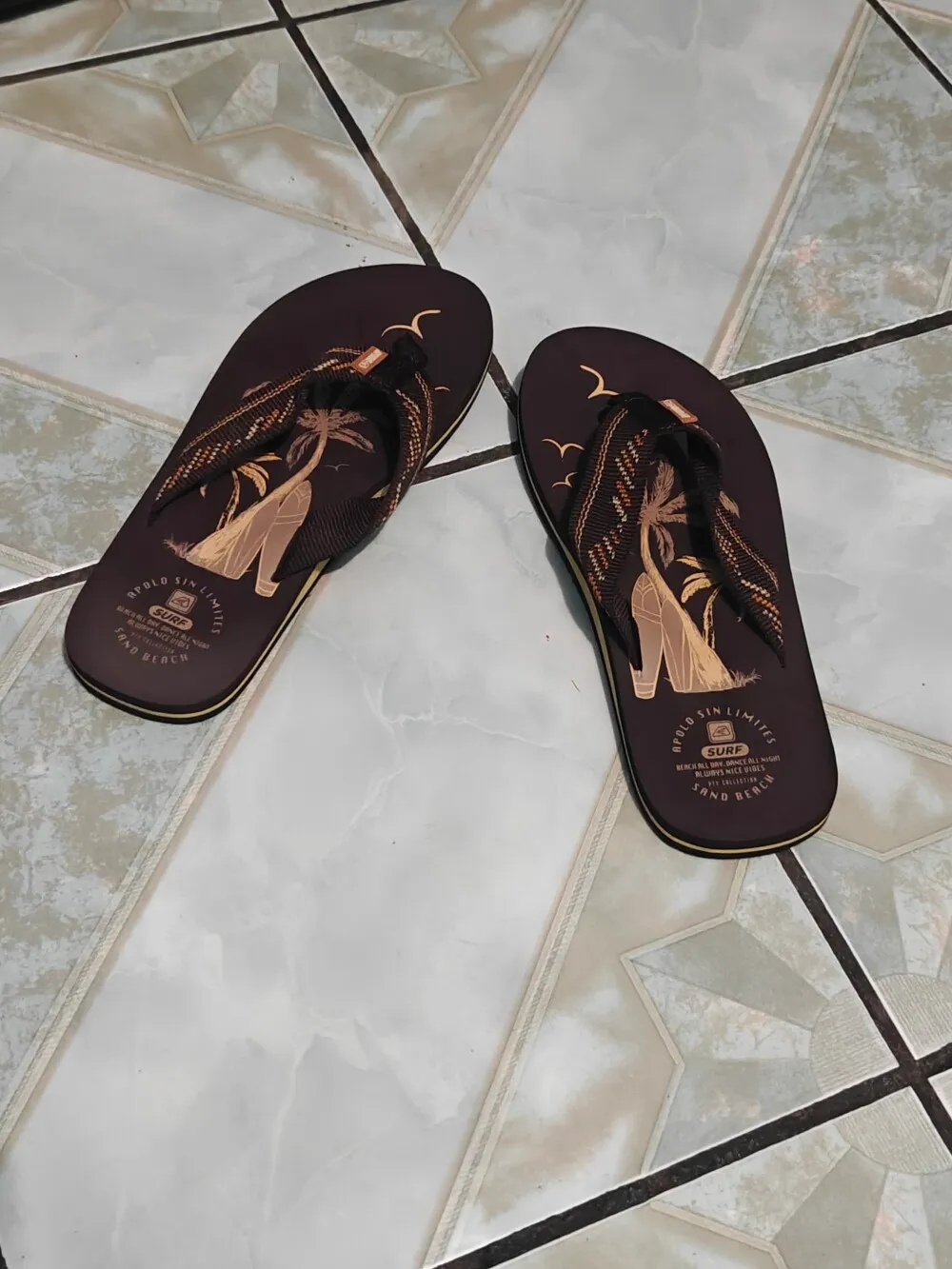 Sandles are a game changer.