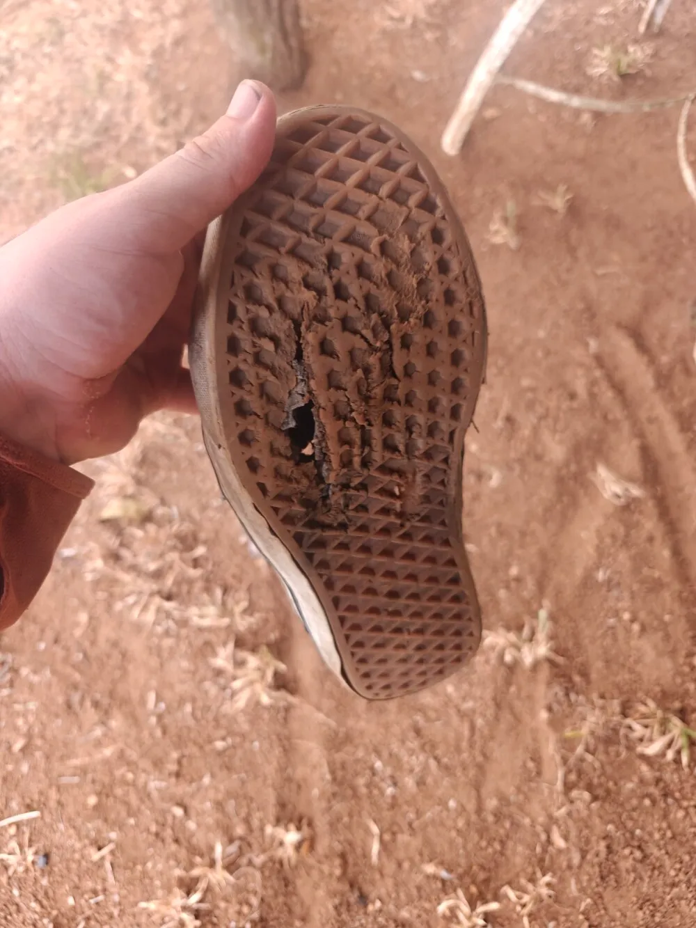 My peddles are tearing through shoes