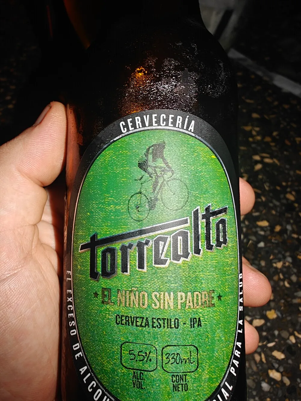 Beer has bike!