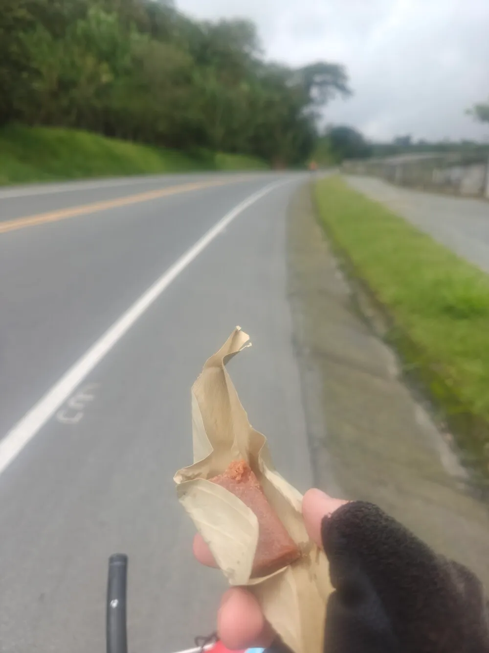 Tasty things gifted by a kind stranger.