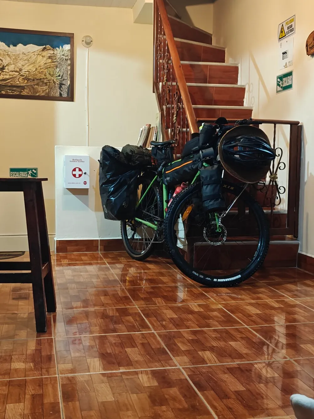 Hostel for 2 nights.