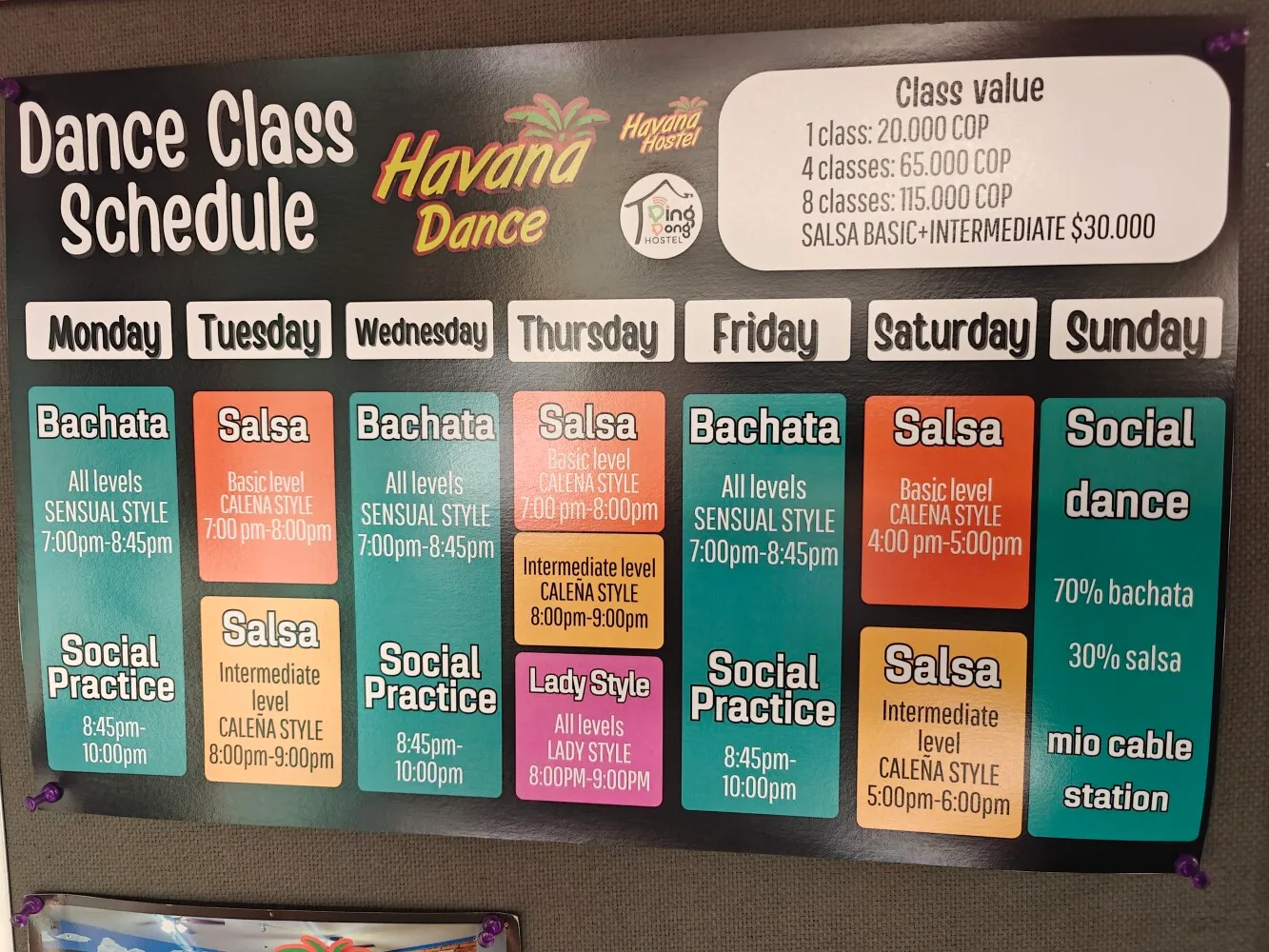 A very different scheduled than usual!