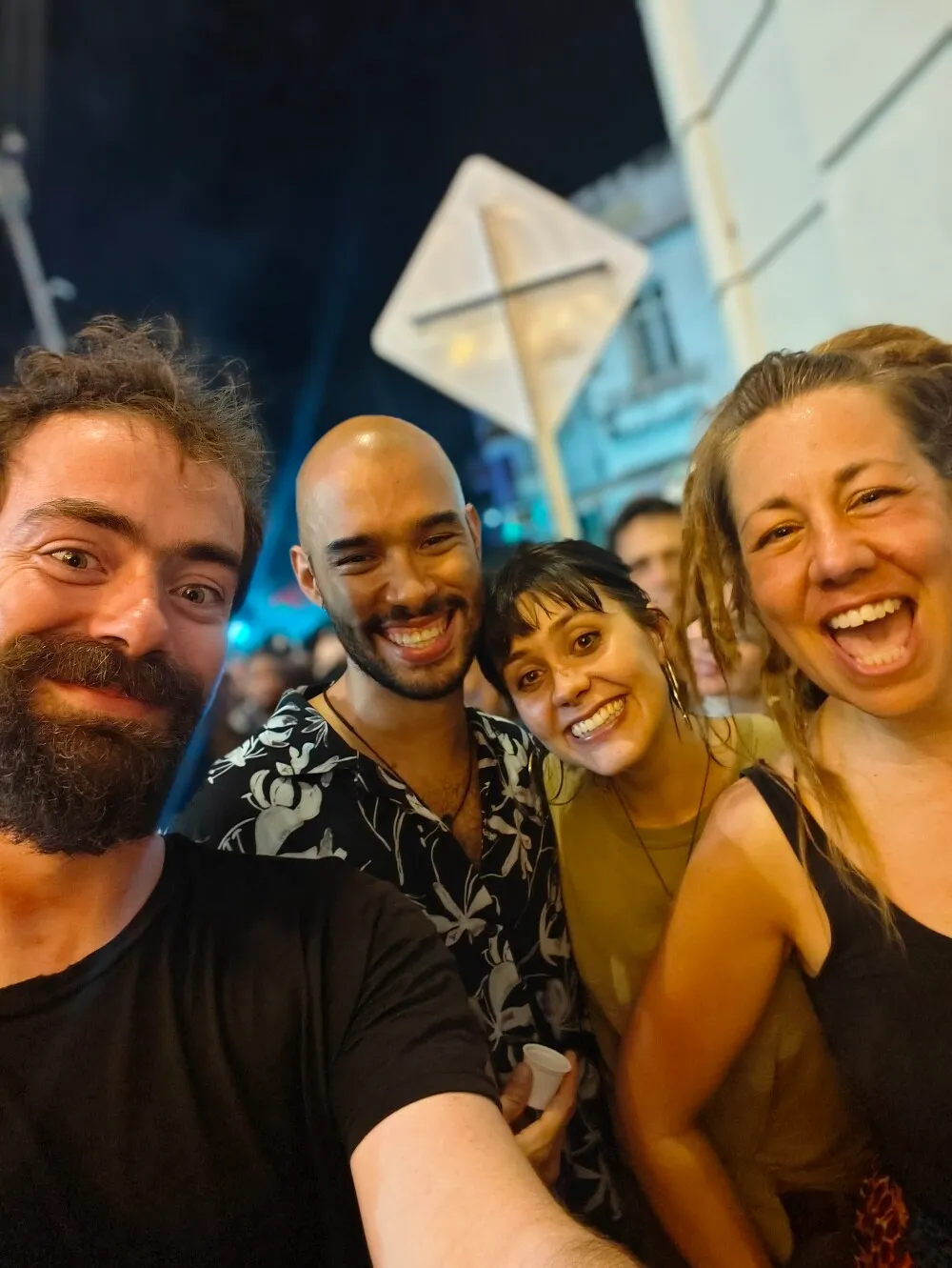 Hostel gang at Calle de Sabor.