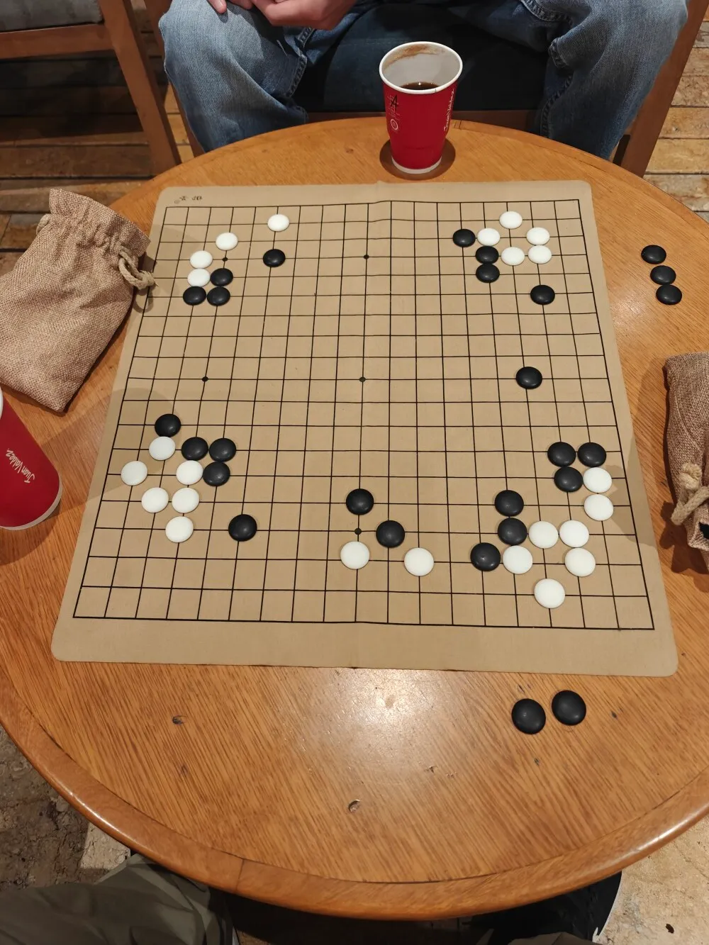 Go games. Going all in on that center!