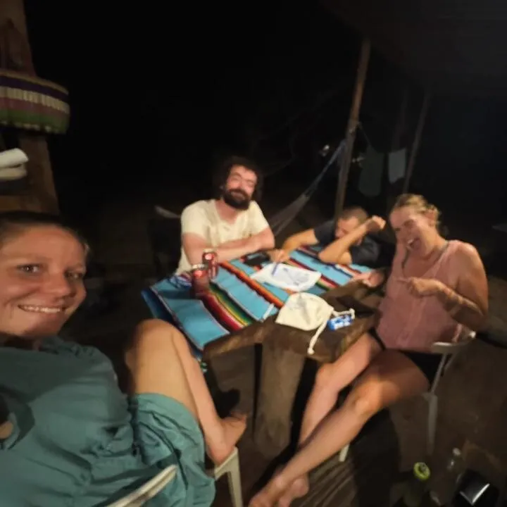Catch-up and board games. Thanks for the host!